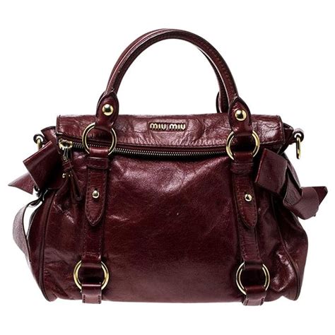 miu miu red bow bag|miu michael's bags.